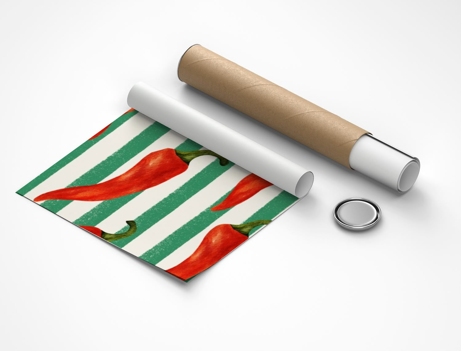 Rolled poster