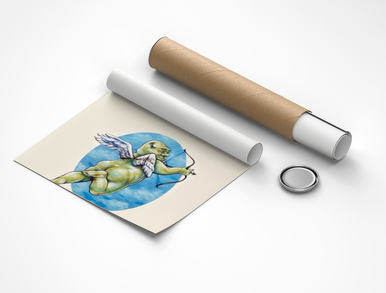 Rolled poster
