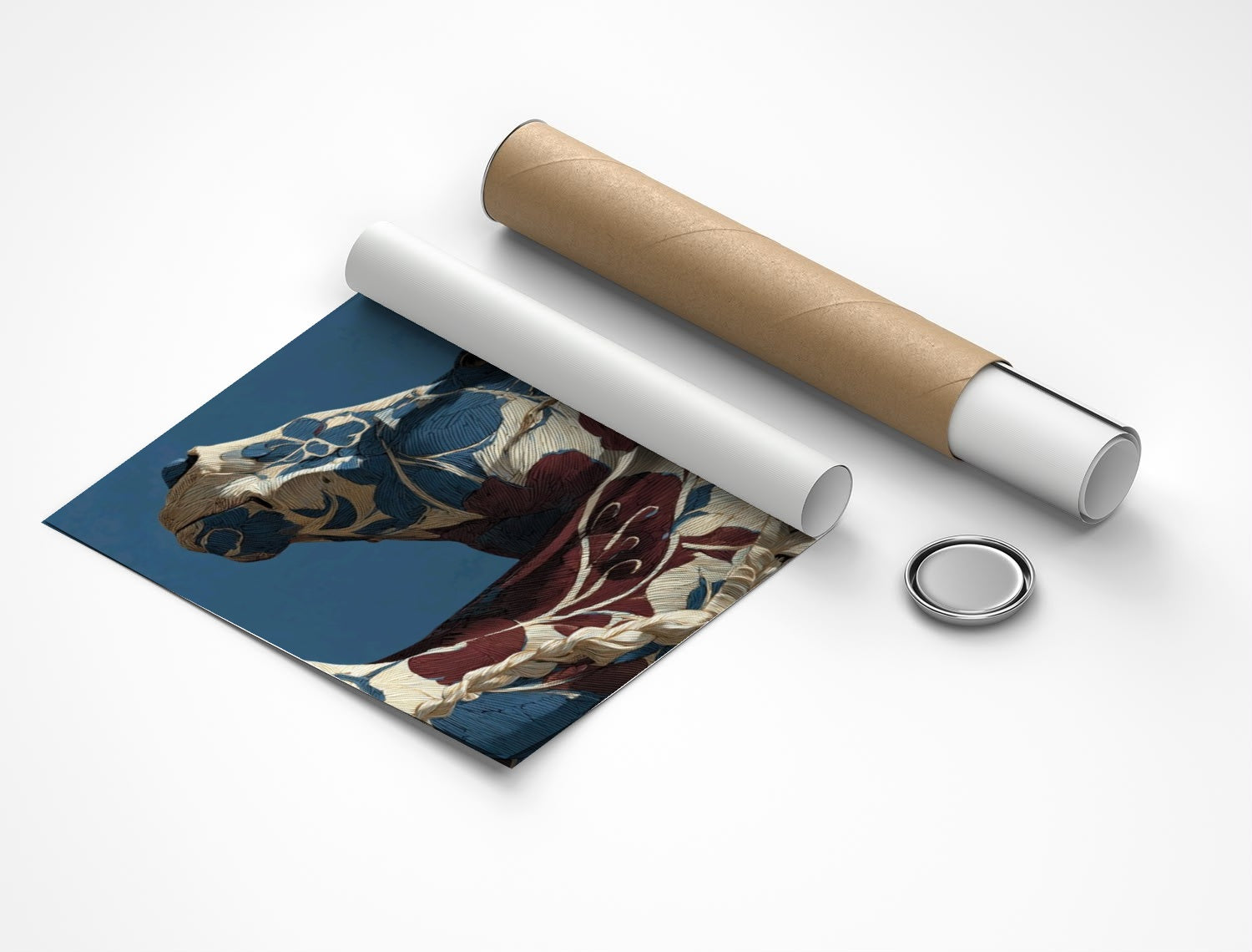 Rolled poster