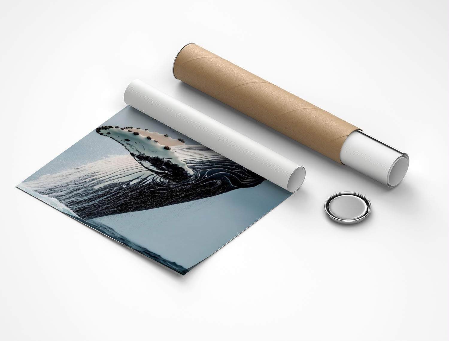 Rolled poster
