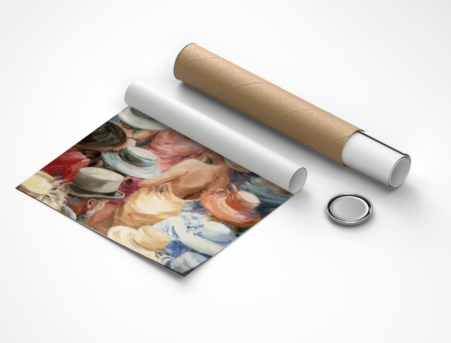 Rolled poster