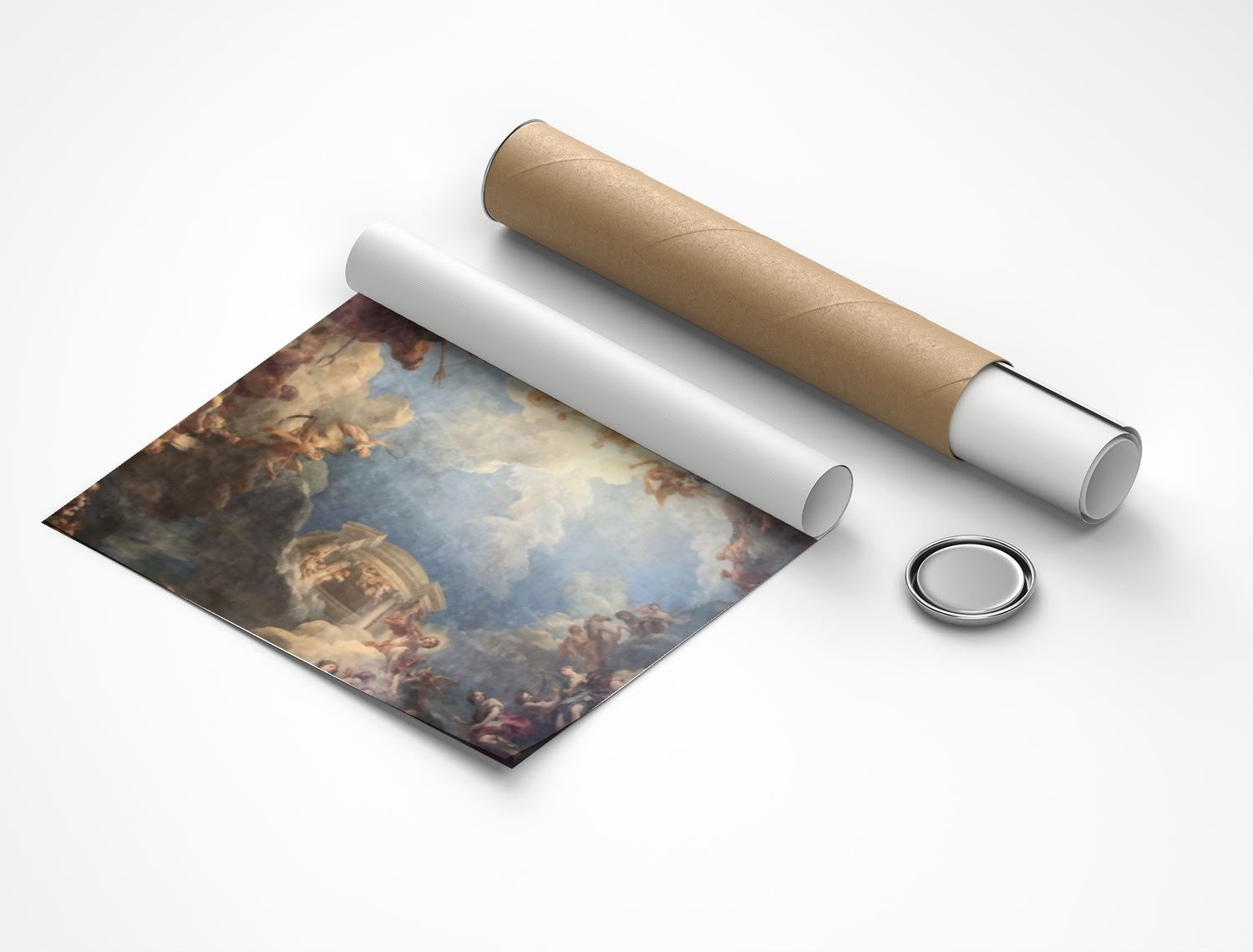 Rolled poster