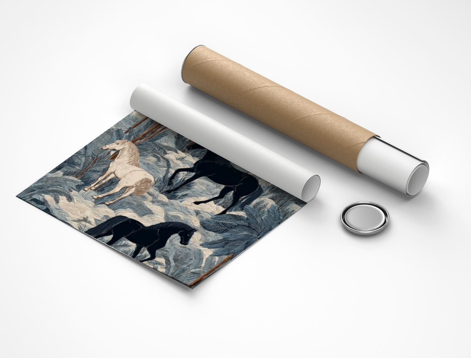 Rolled poster