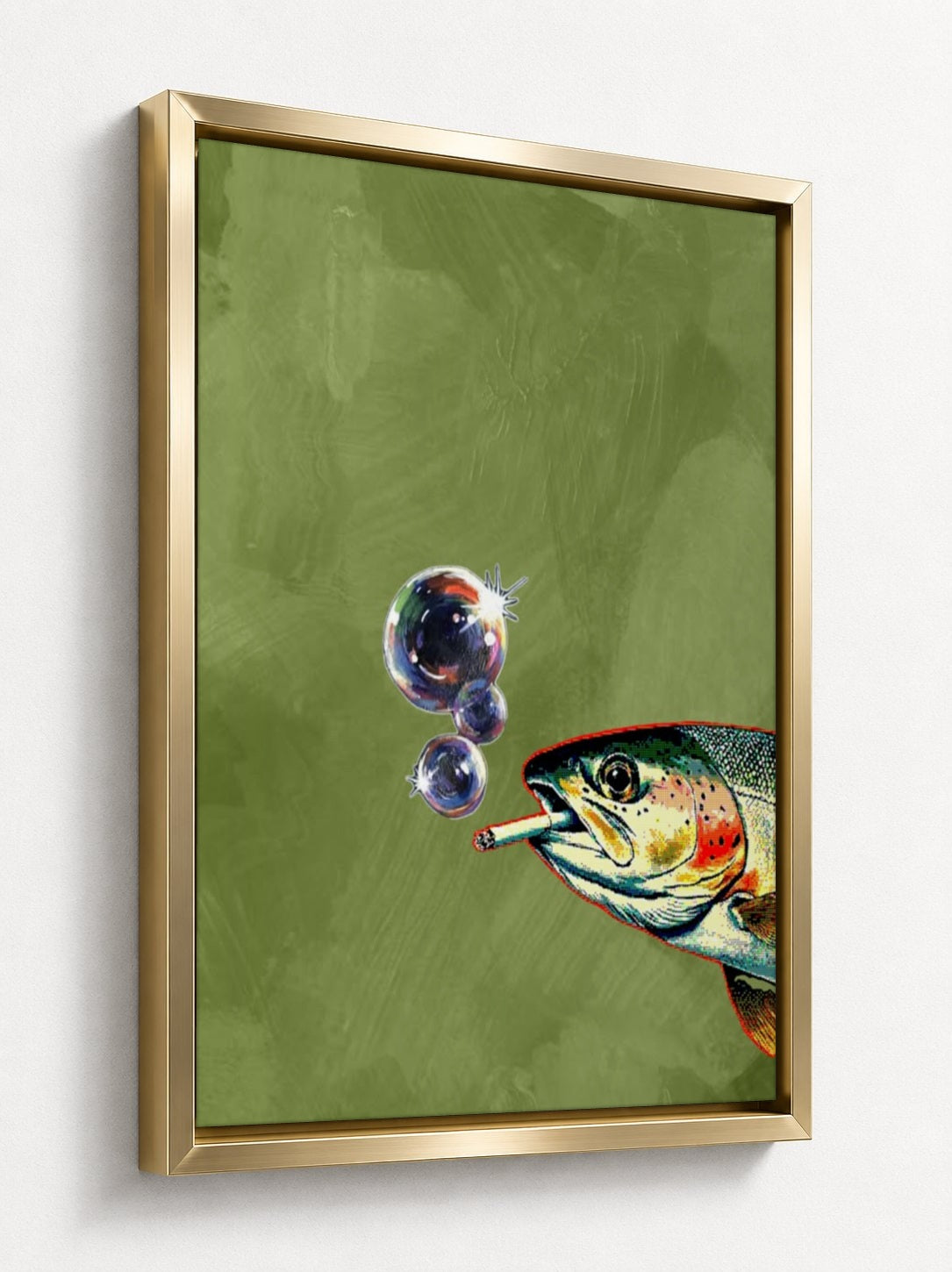Gold floater