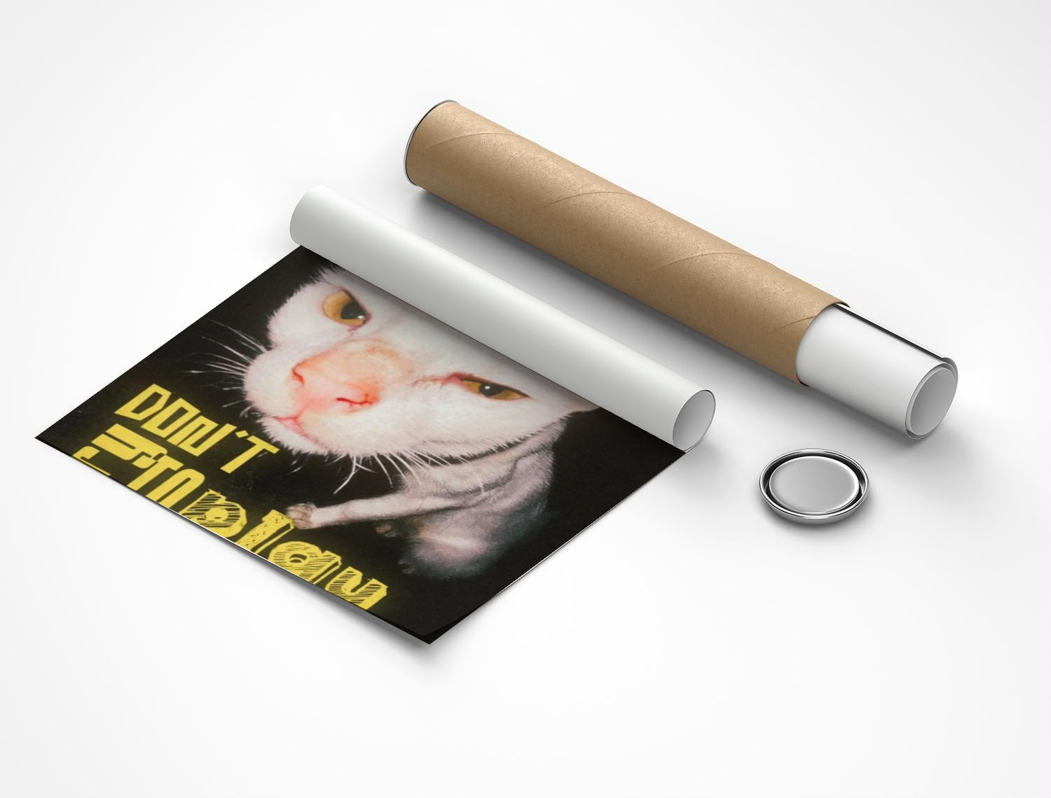 Rolled poster