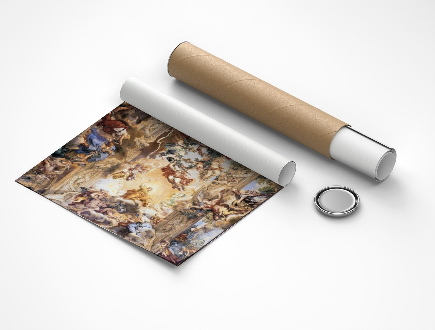 Rolled poster