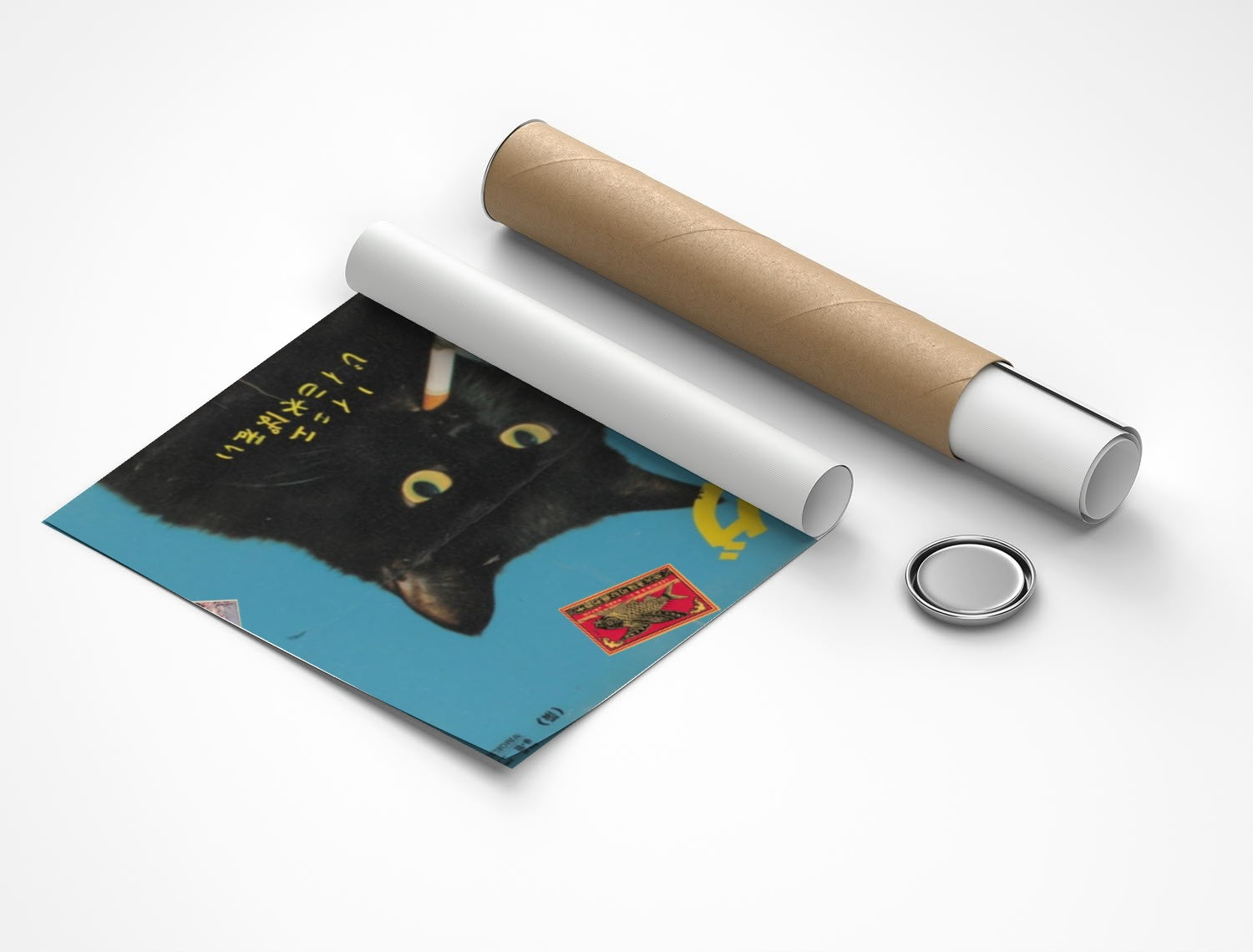 Rolled poster