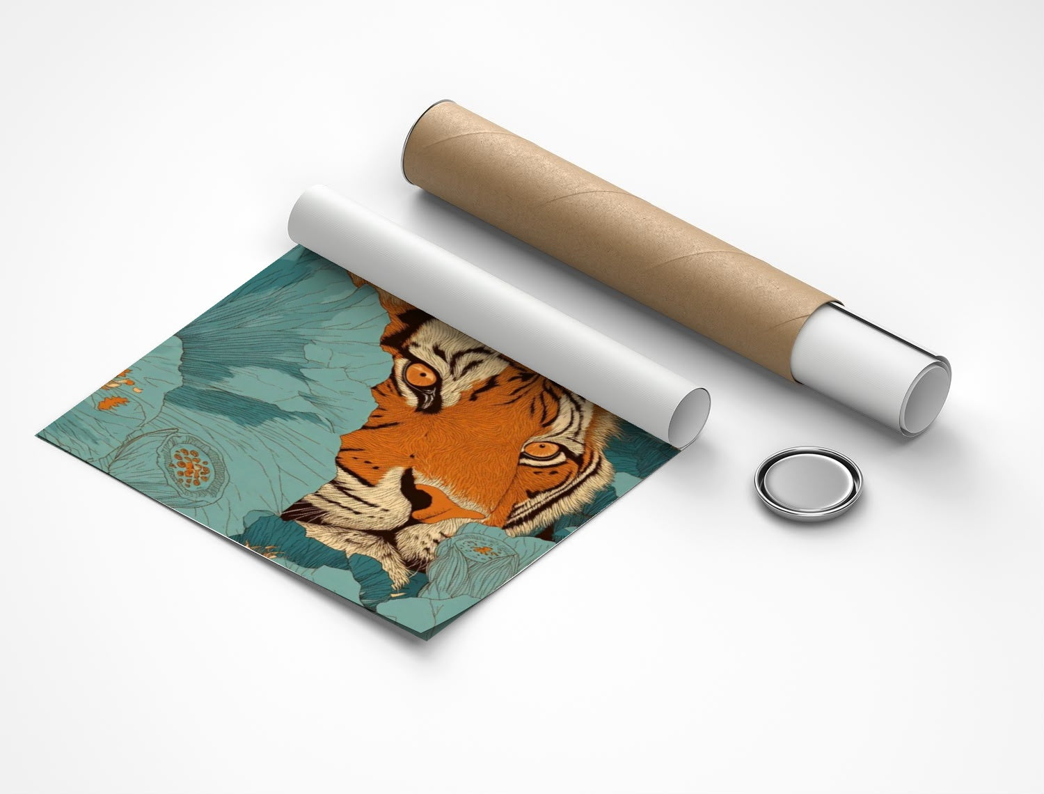 Rolled poster
