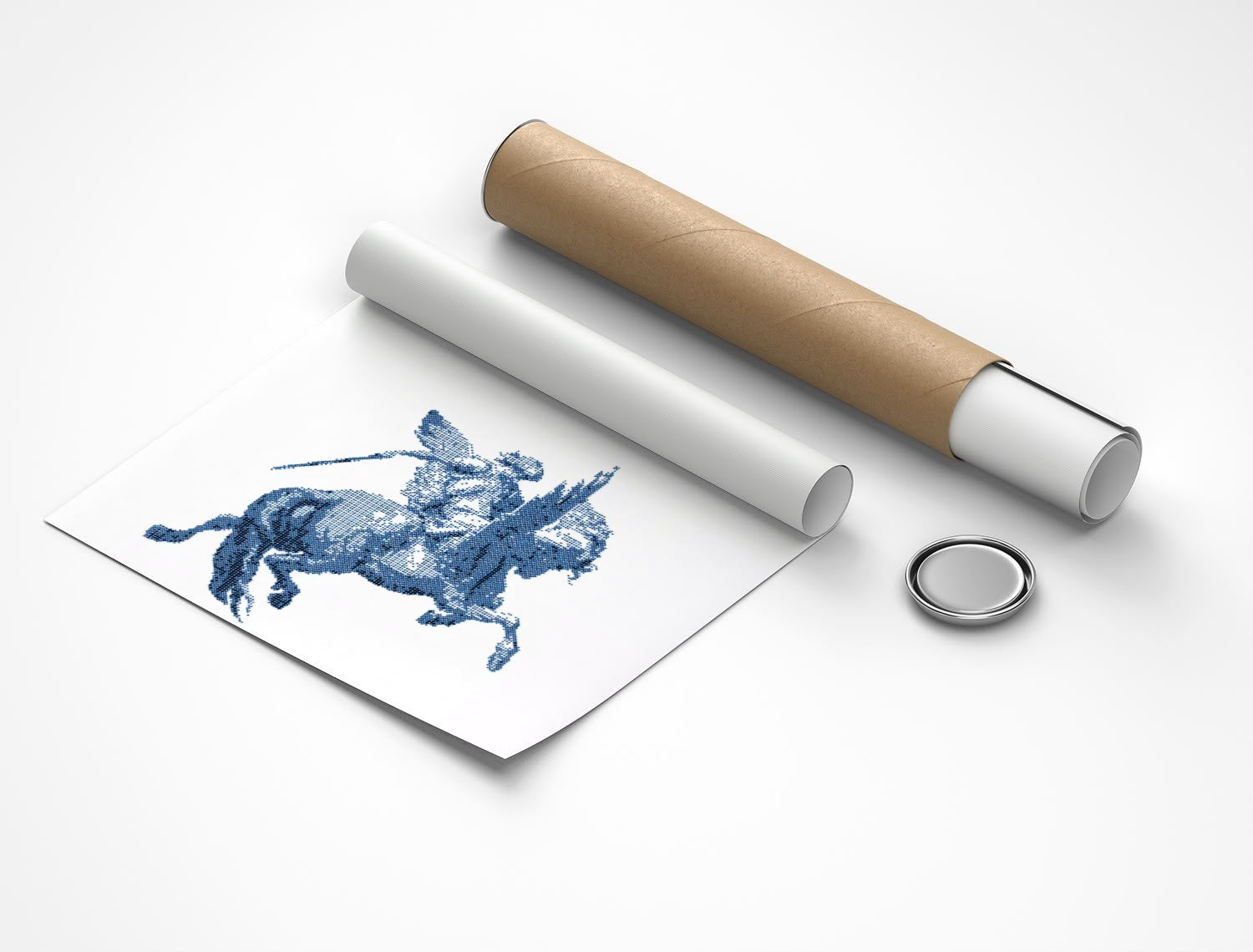Rolled poster