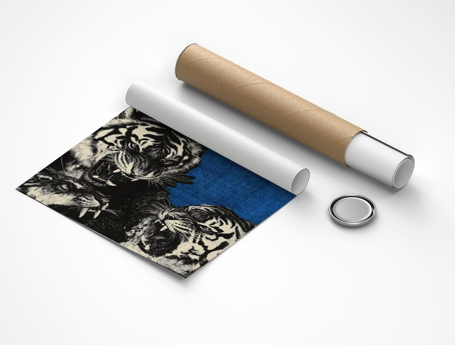 Rolled poster
