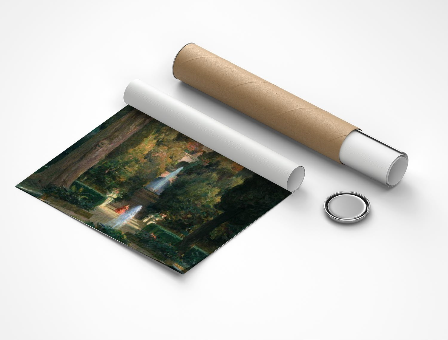 Rolled poster