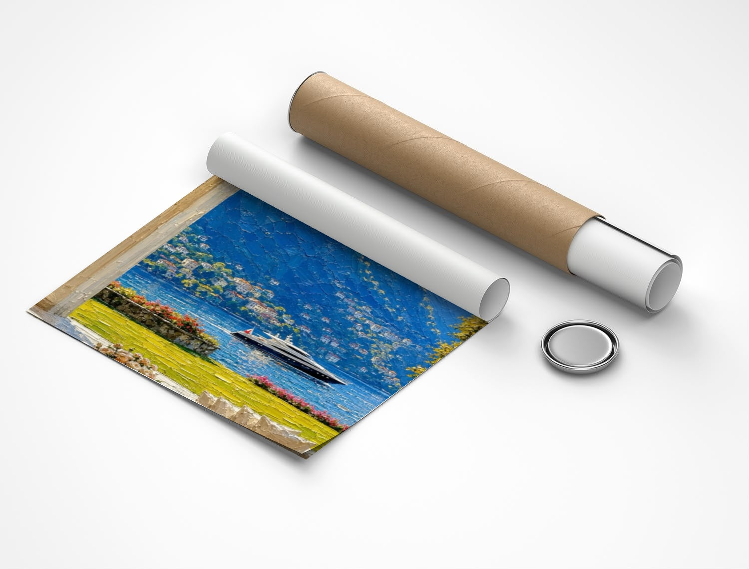 Rolled poster