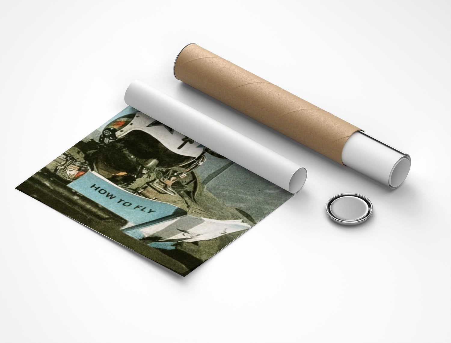 Rolled poster