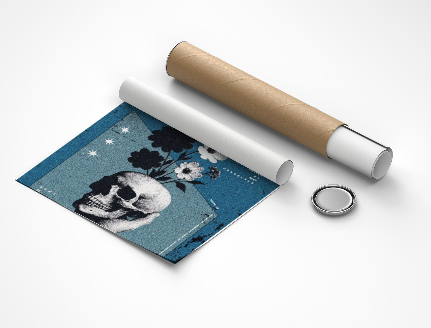 Rolled poster