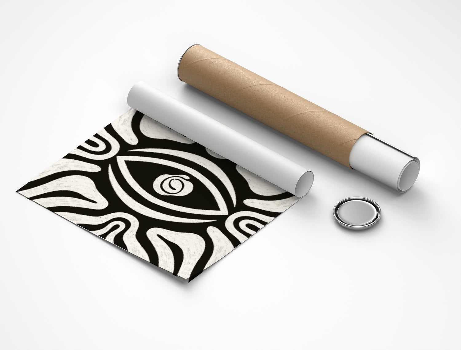 Rolled poster