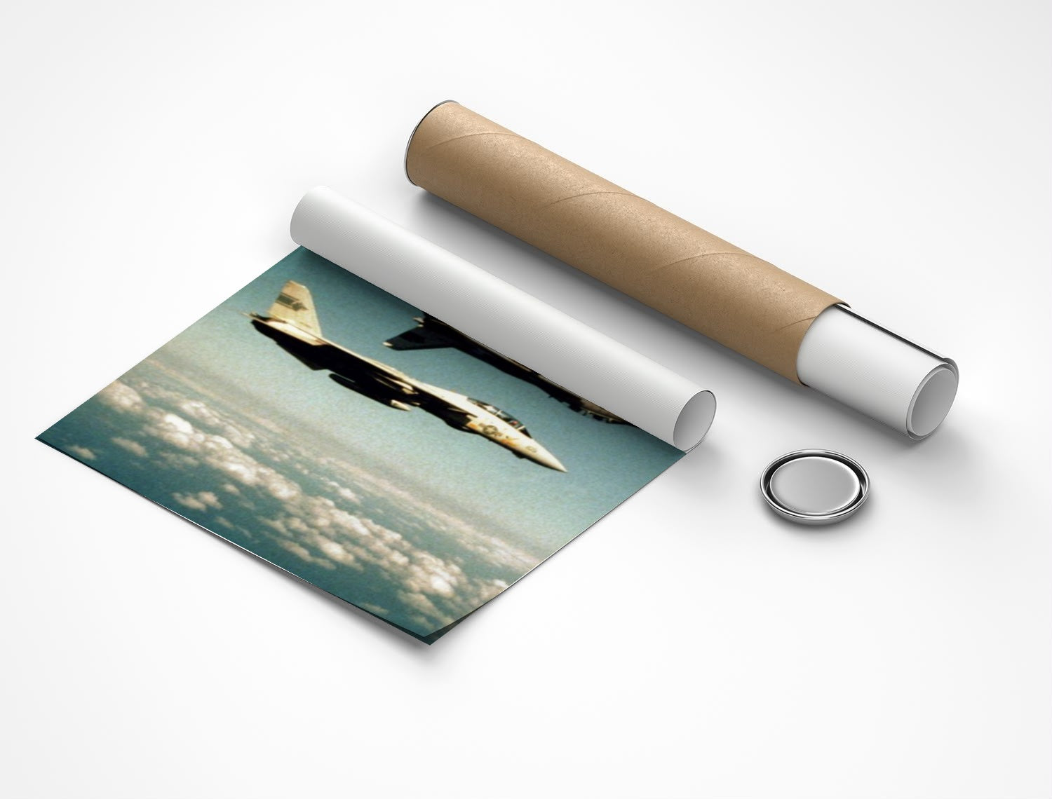 Rolled poster