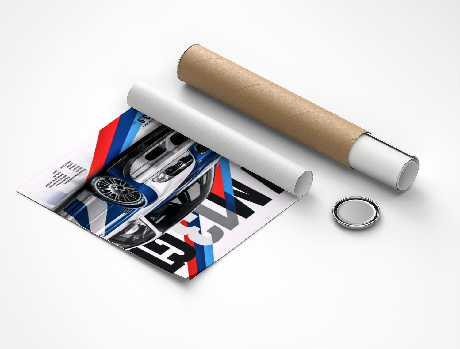 Rolled poster