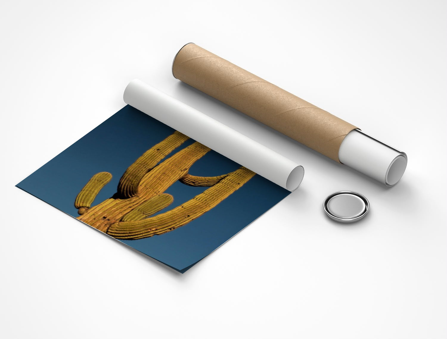 Rolled poster