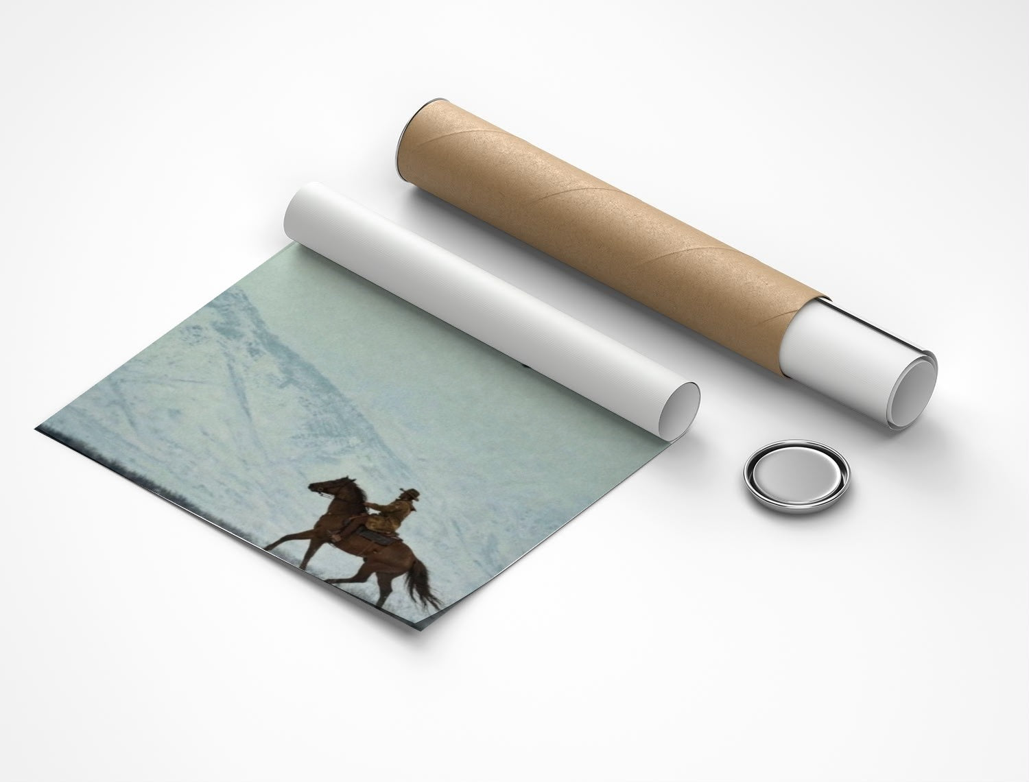 Rolled poster