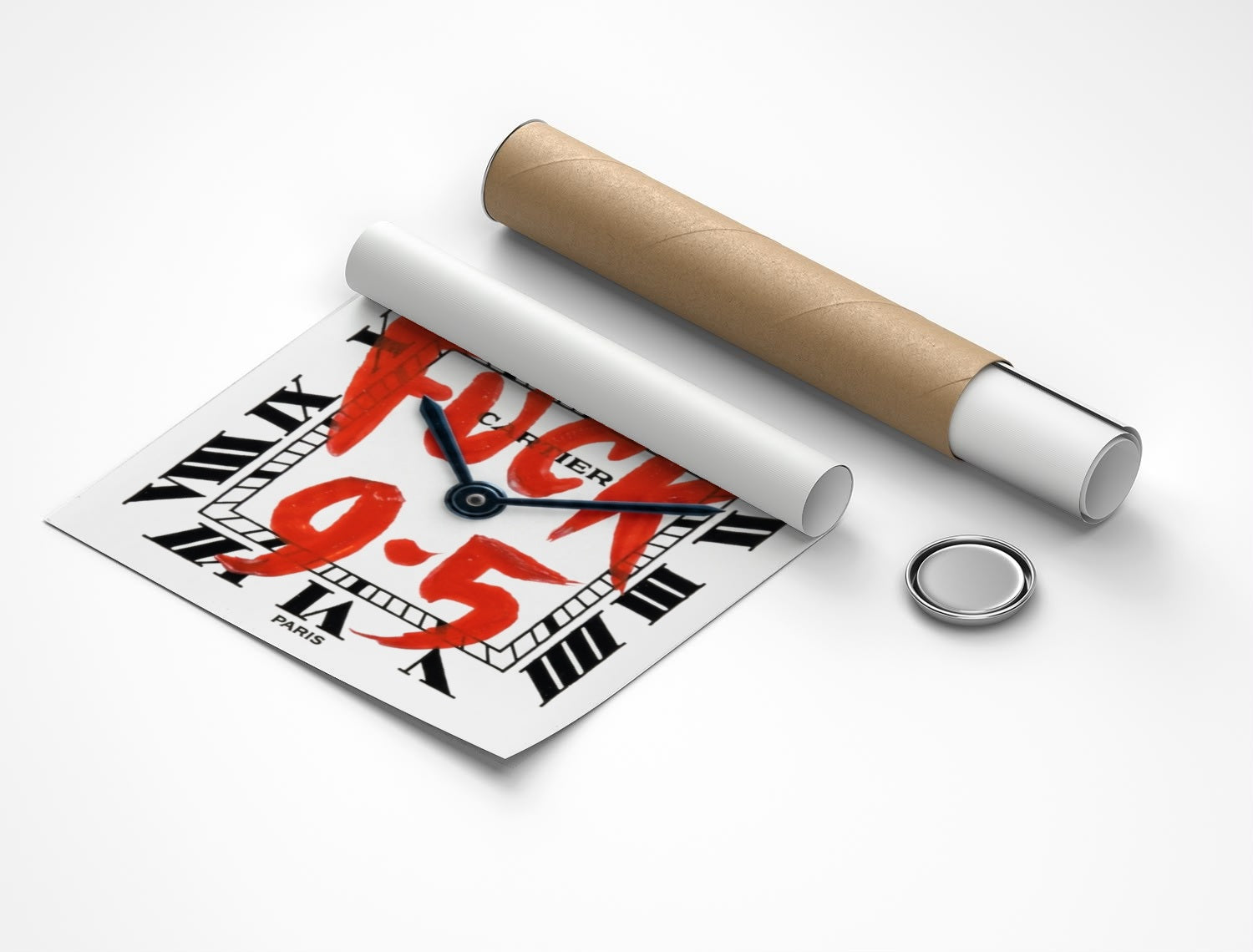 Rolled poster