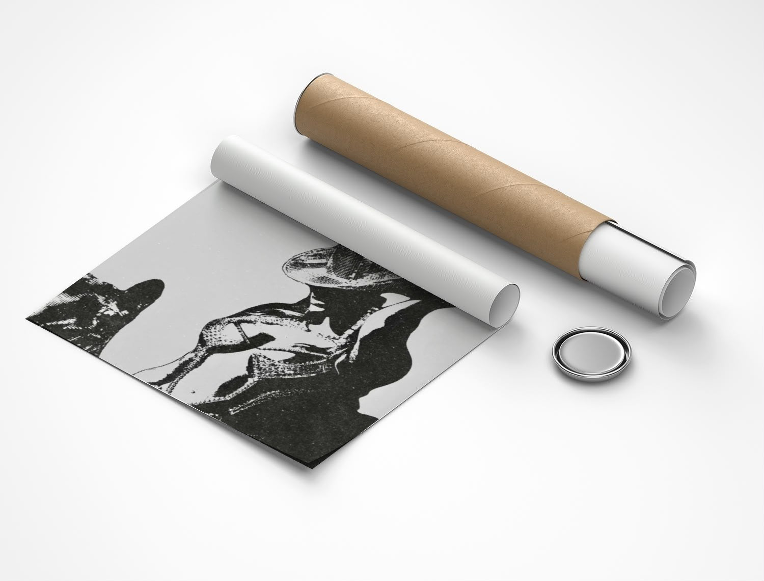 Rolled poster