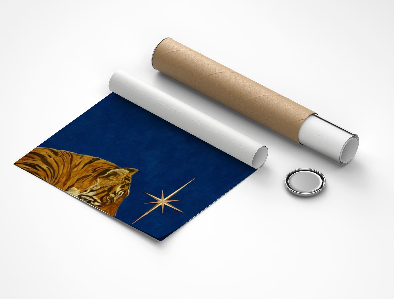 Rolled poster