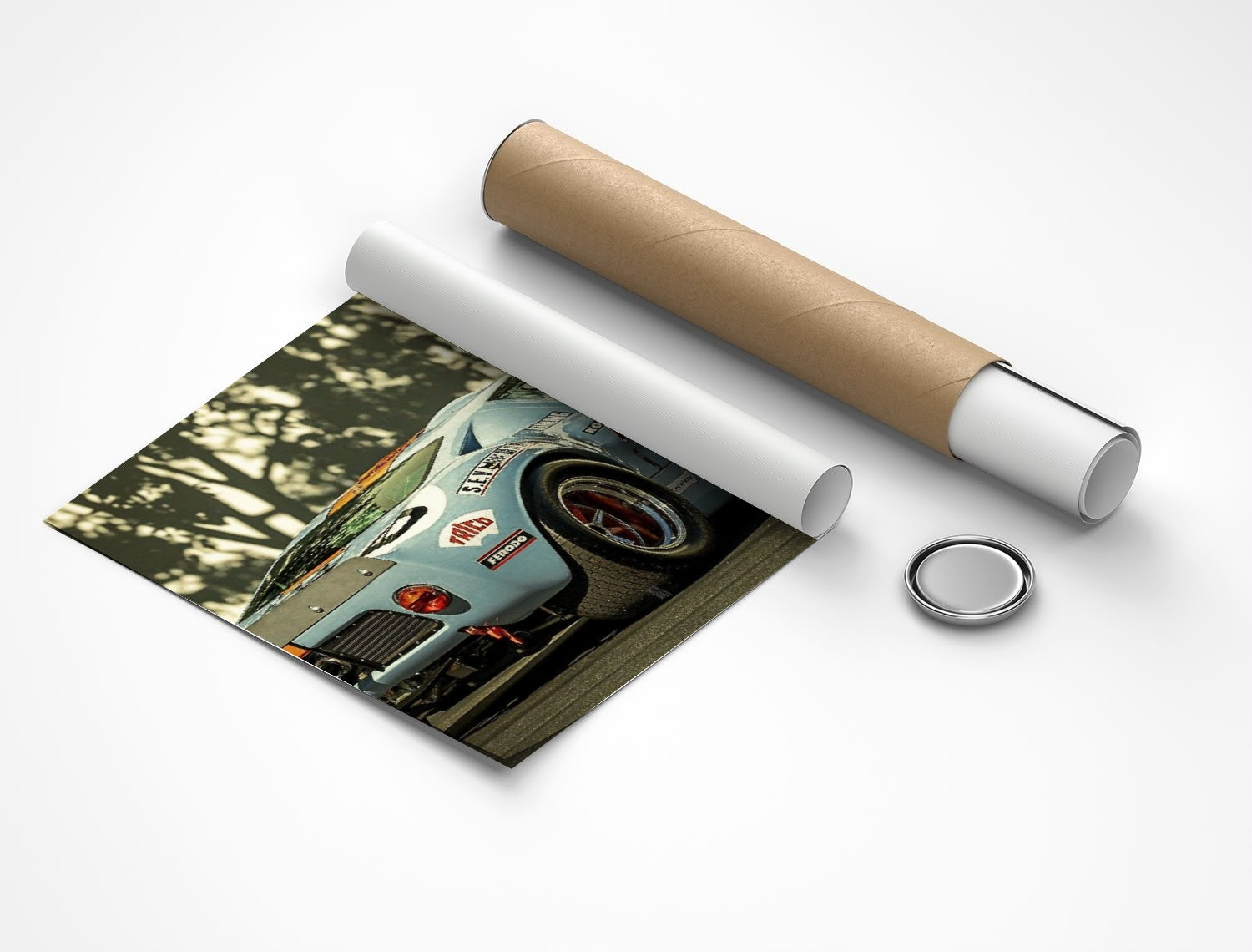 Rolled poster