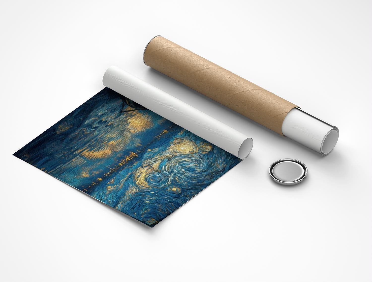 Rolled poster