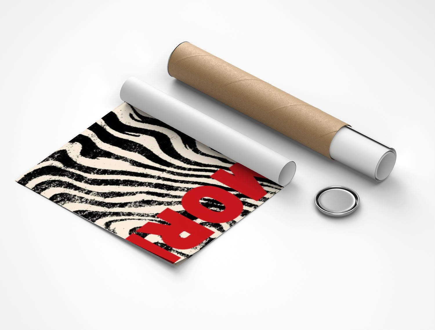 Rolled poster