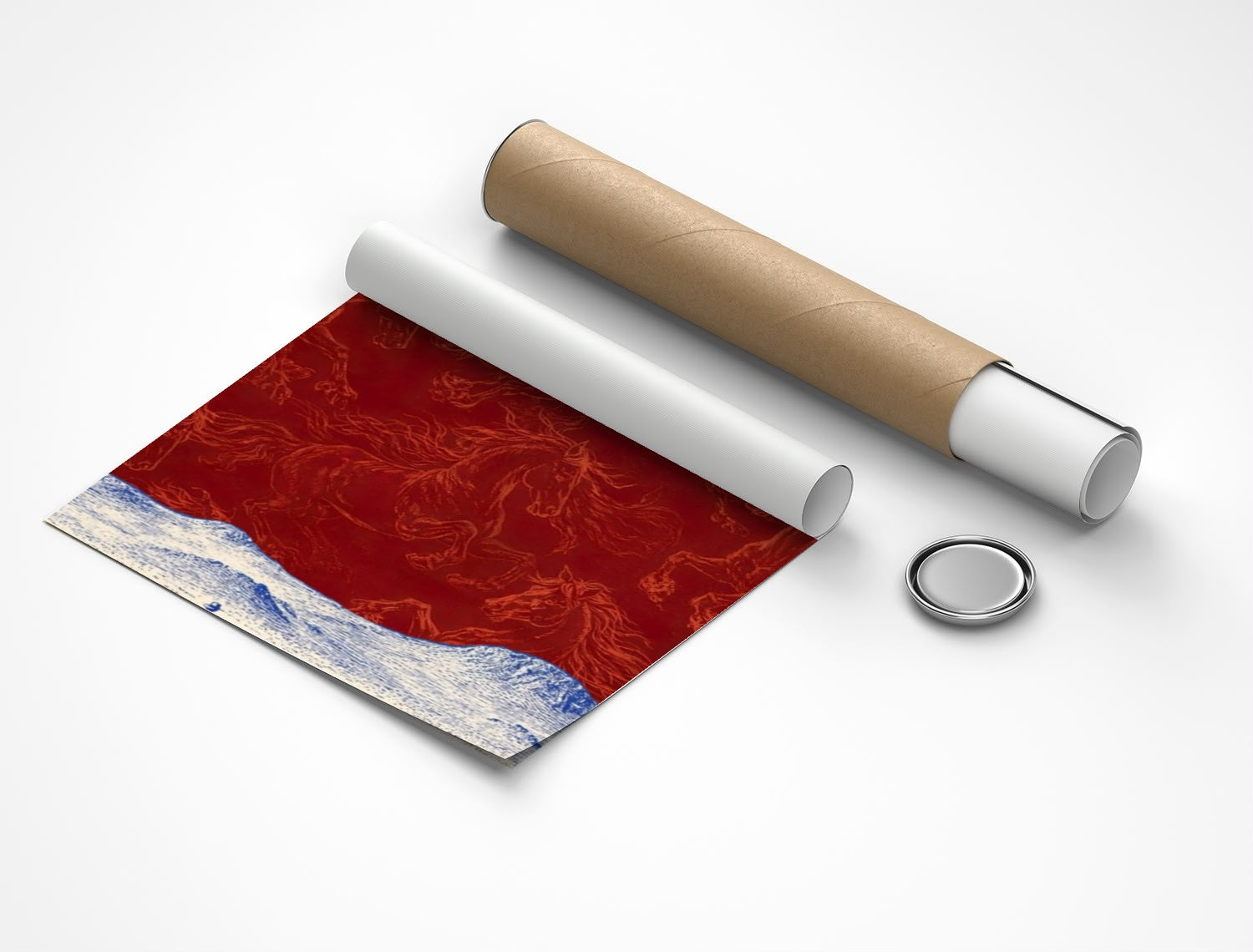 Rolled poster