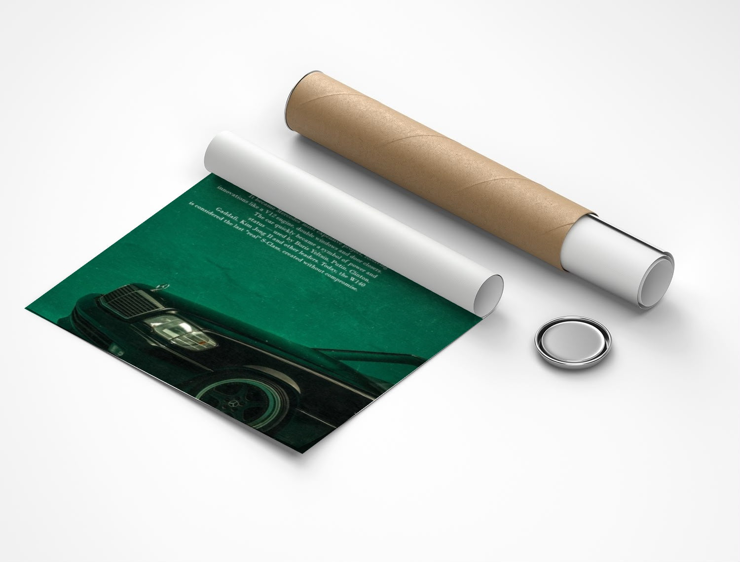 Rolled poster