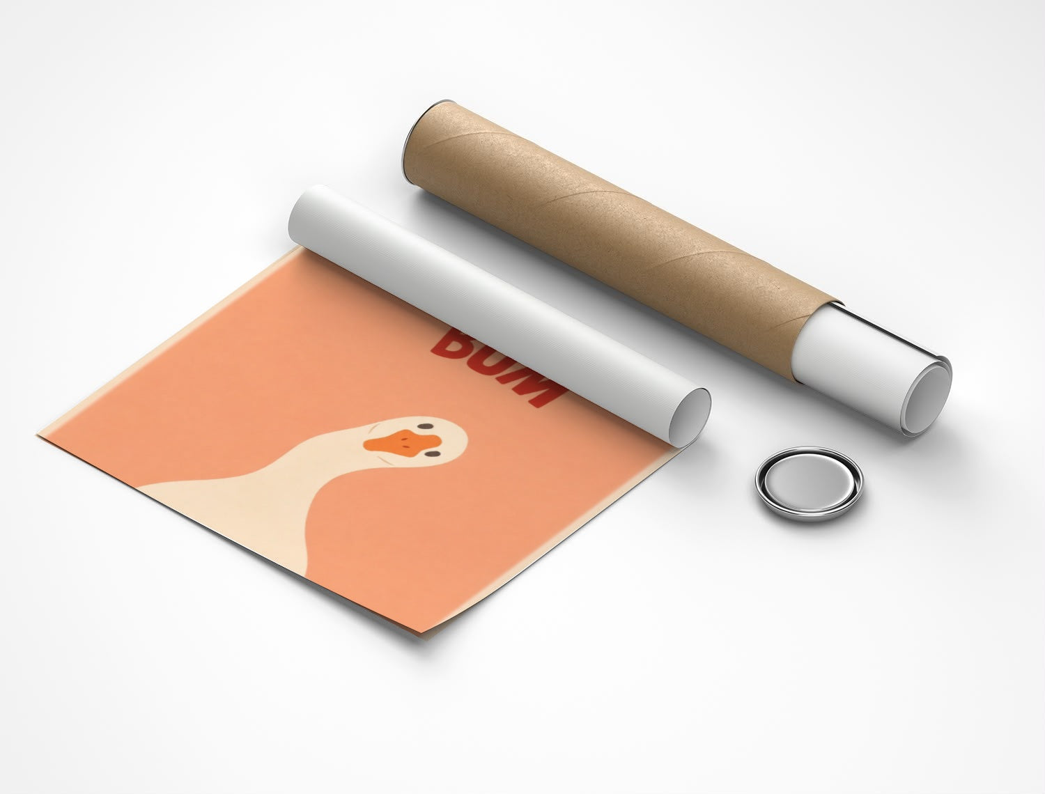 Rolled poster