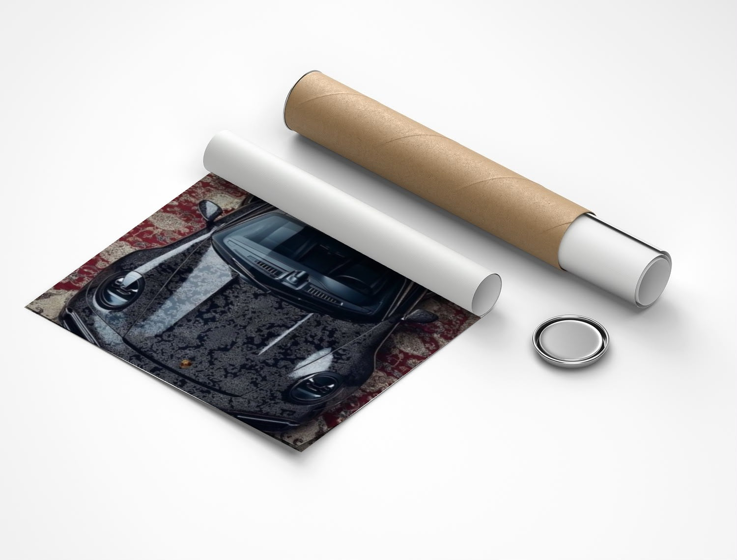 Rolled poster