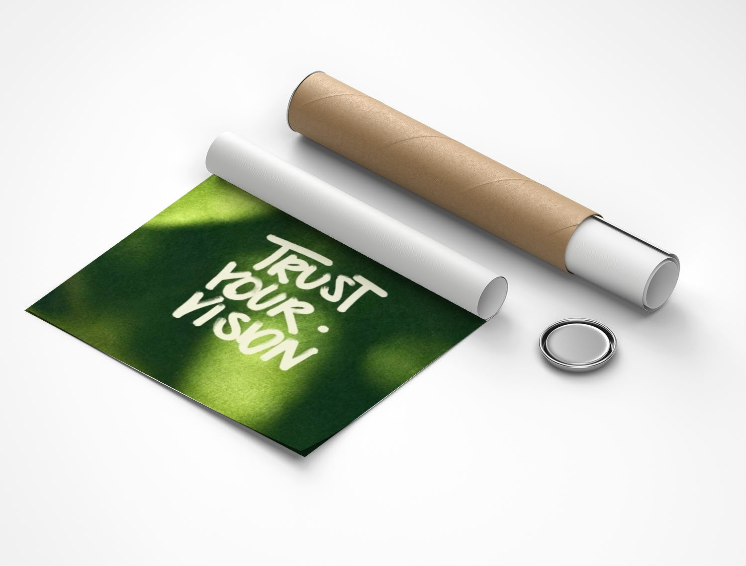 Rolled poster