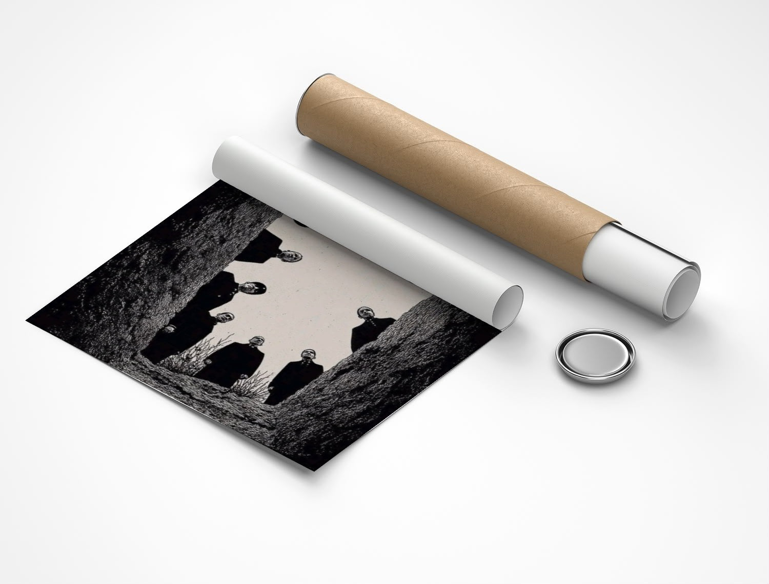 Rolled poster