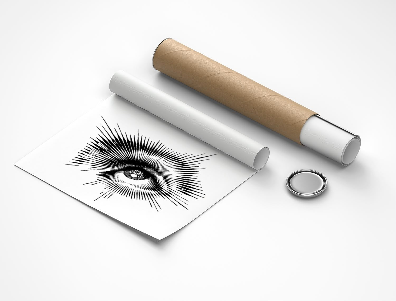 Rolled poster