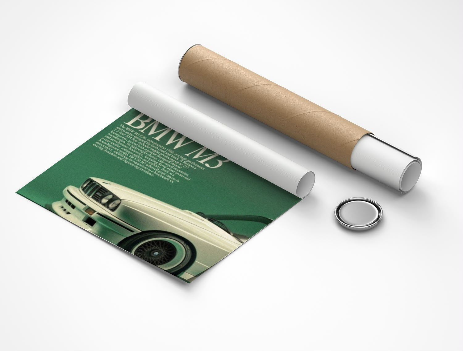 Rolled poster