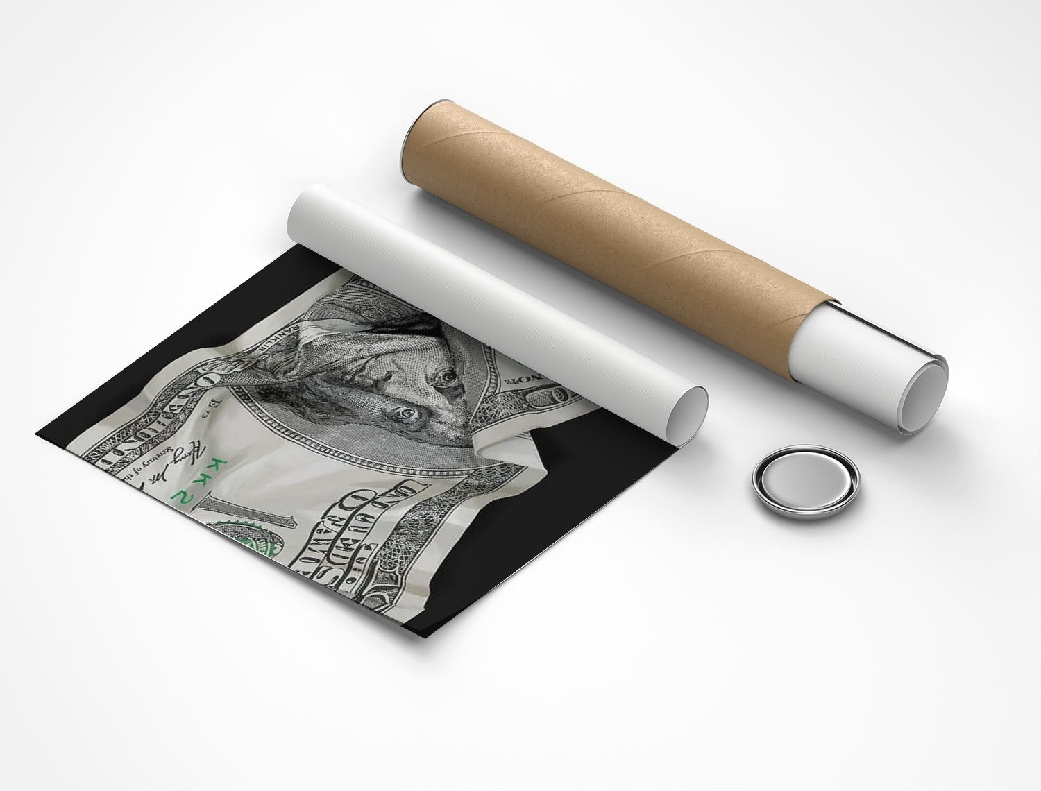 Rolled poster