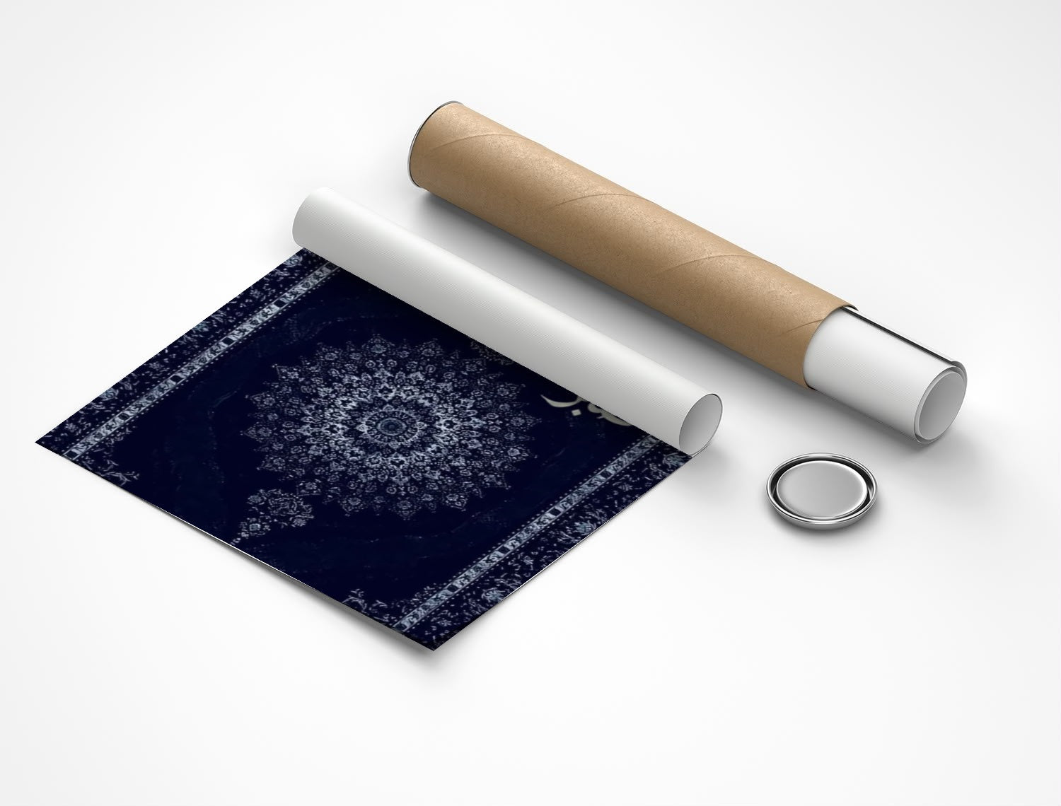 Rolled poster