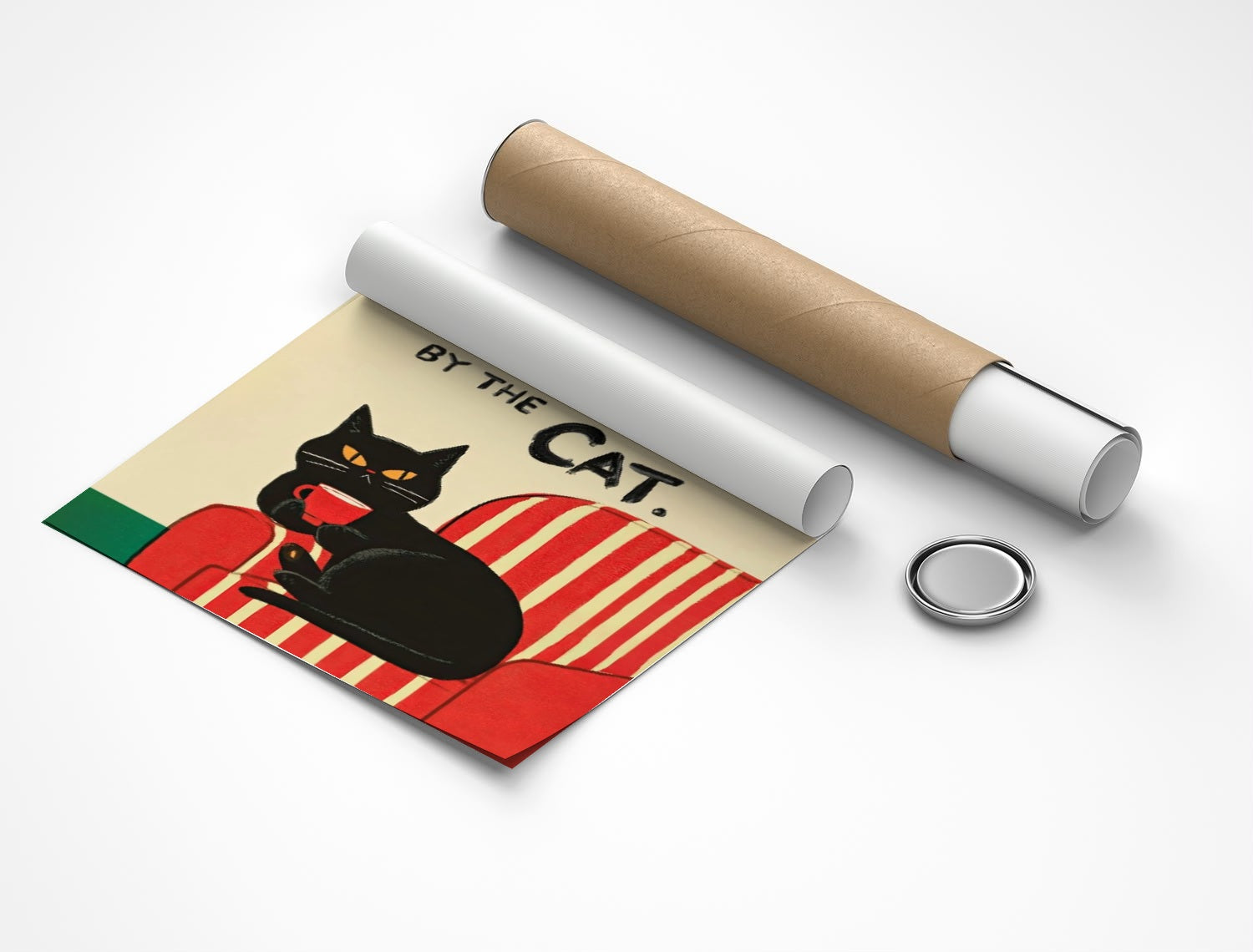 Rolled poster