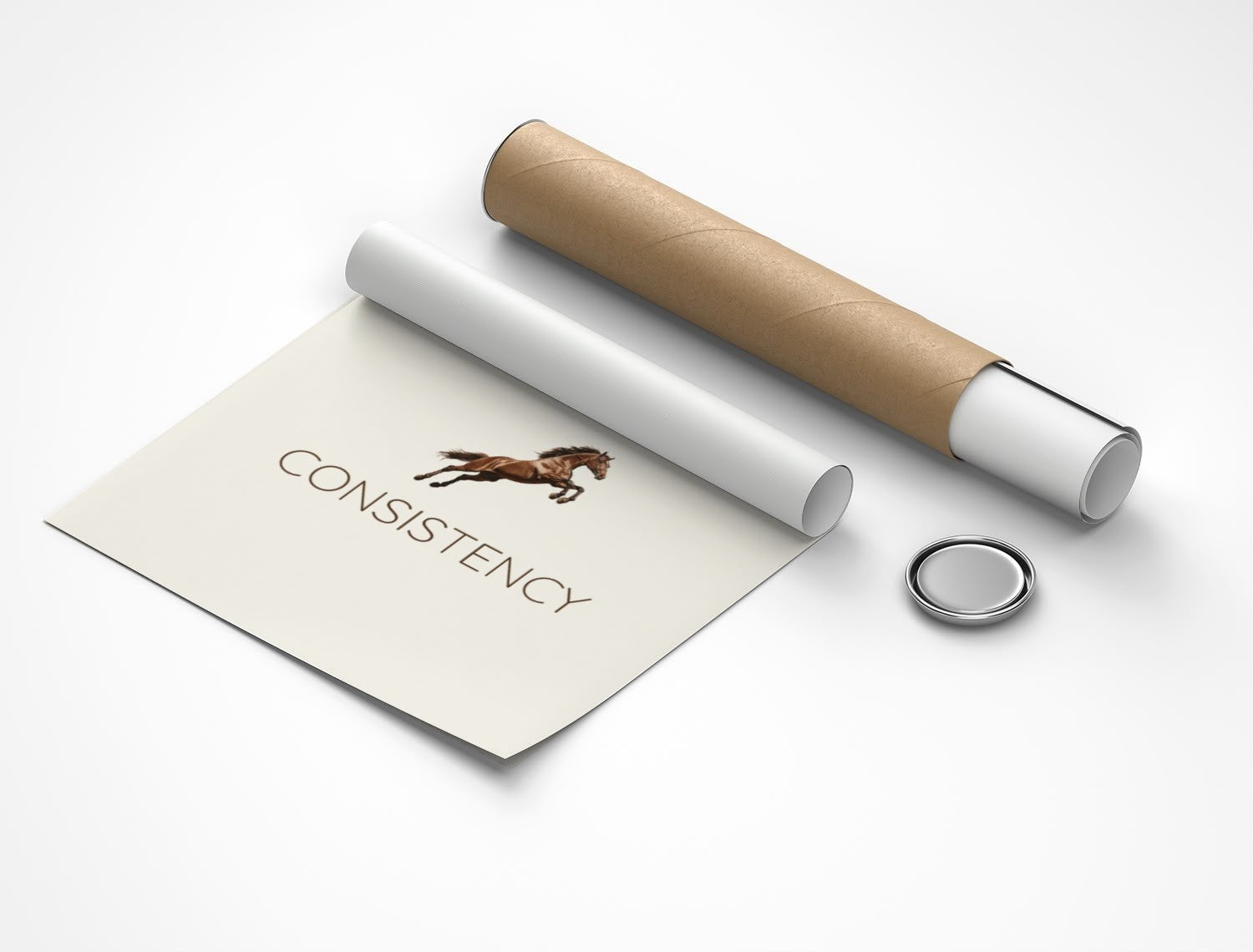 Rolled poster