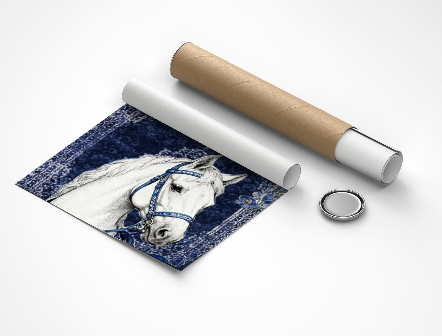 Rolled poster