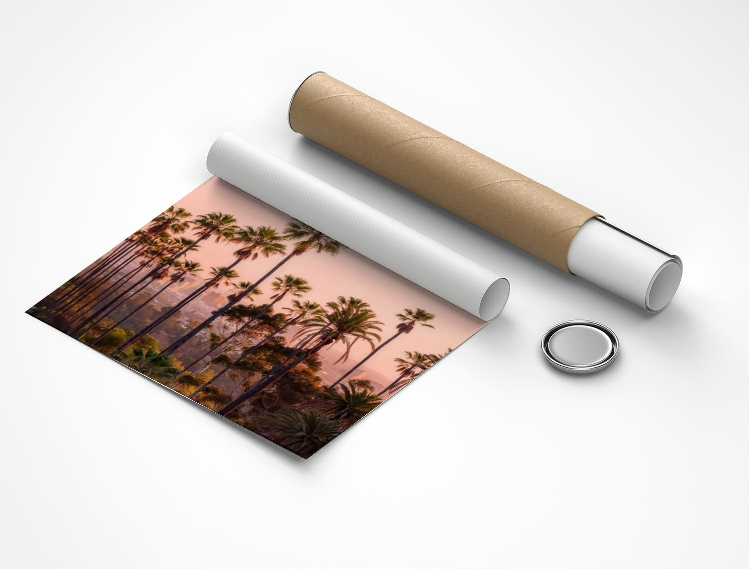 Rolled poster