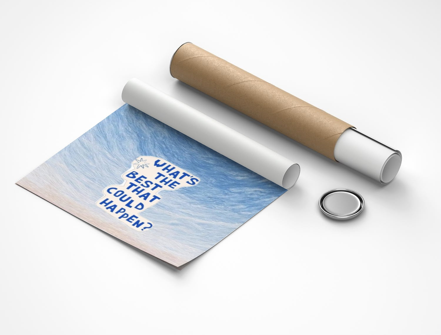 Rolled poster
