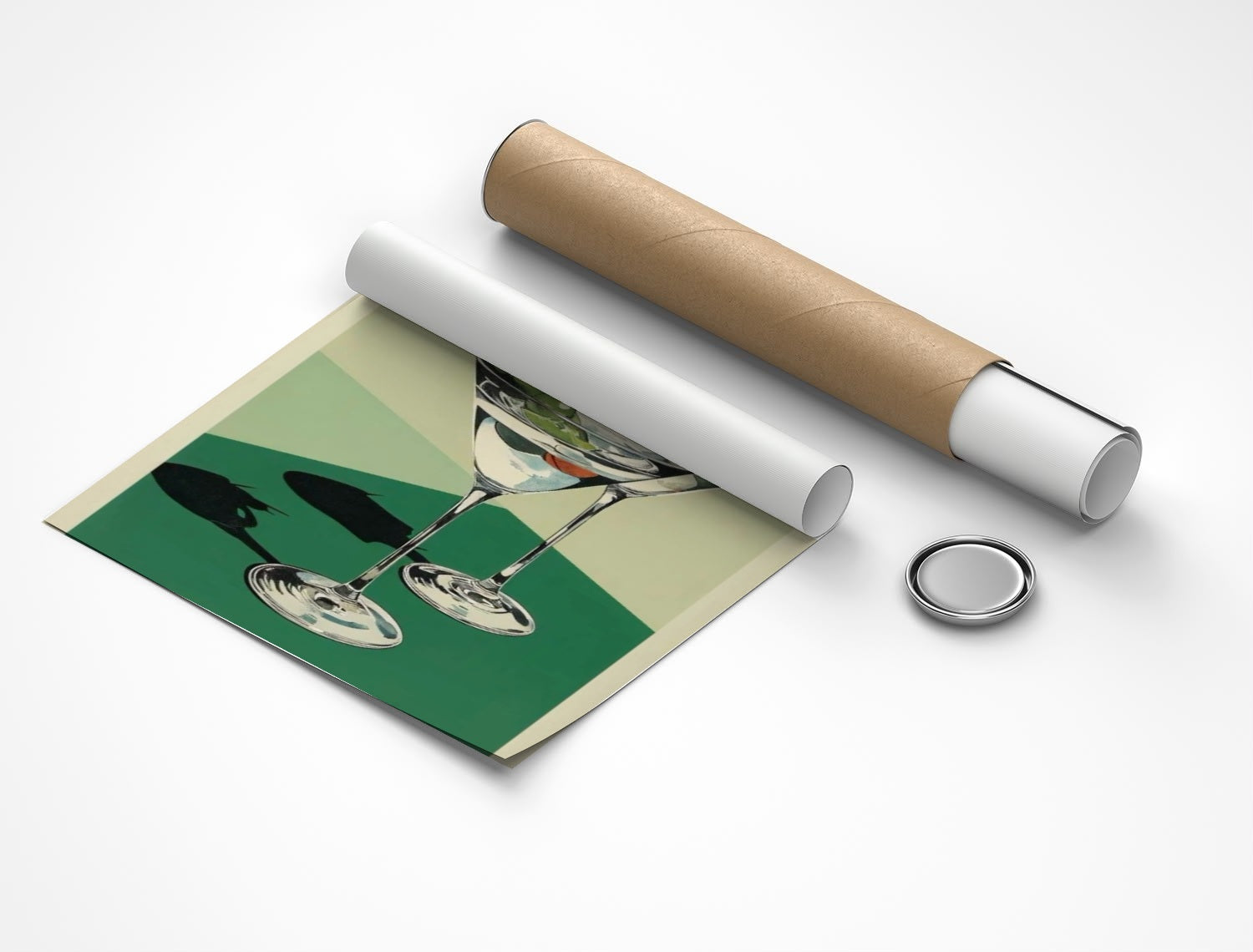 Rolled poster