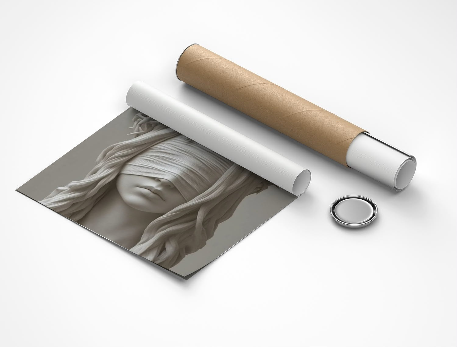 Rolled poster