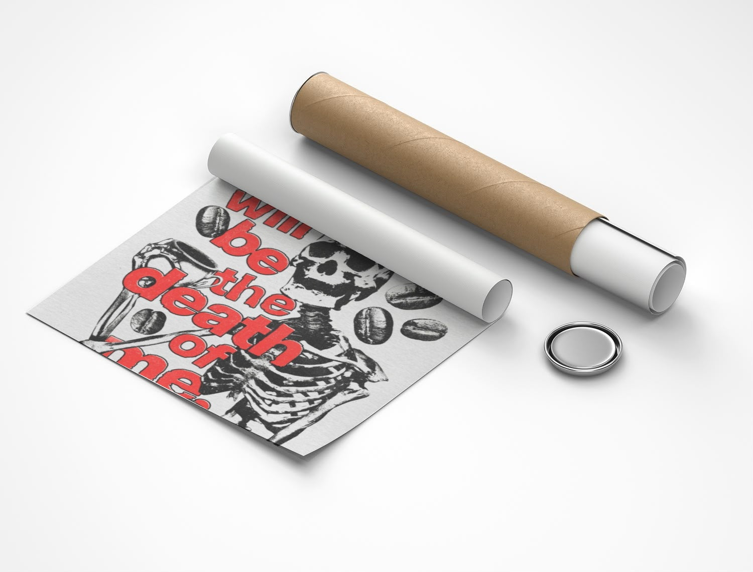 Rolled poster