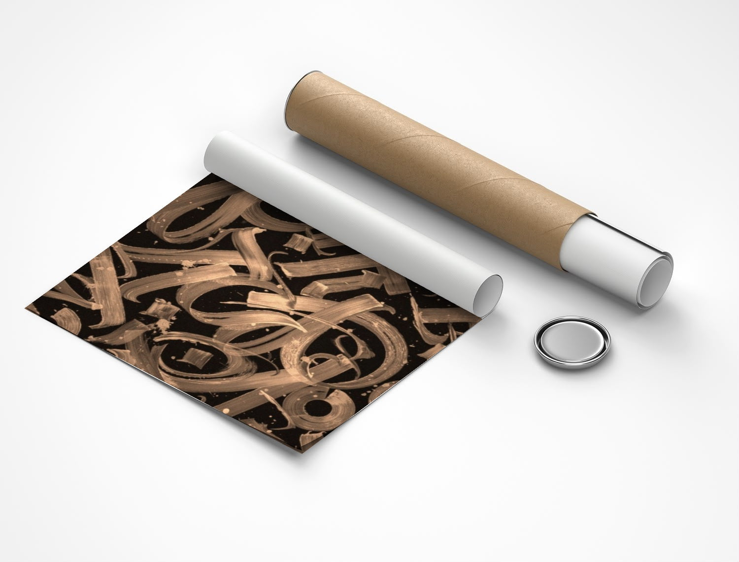 Rolled poster
