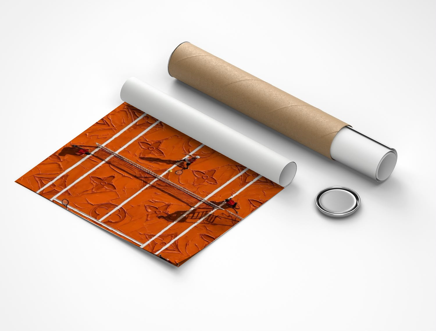 Rolled poster