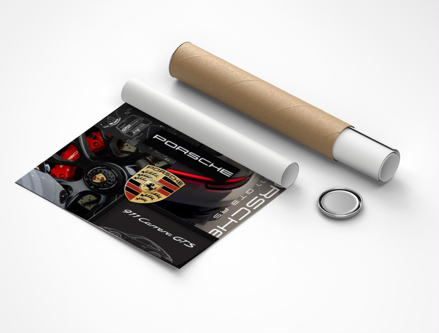 Rolled poster